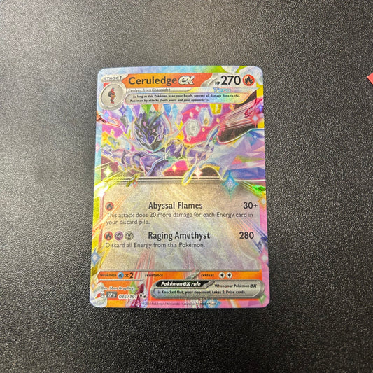 Pokemon TCG Ceruledge EX (036/191)