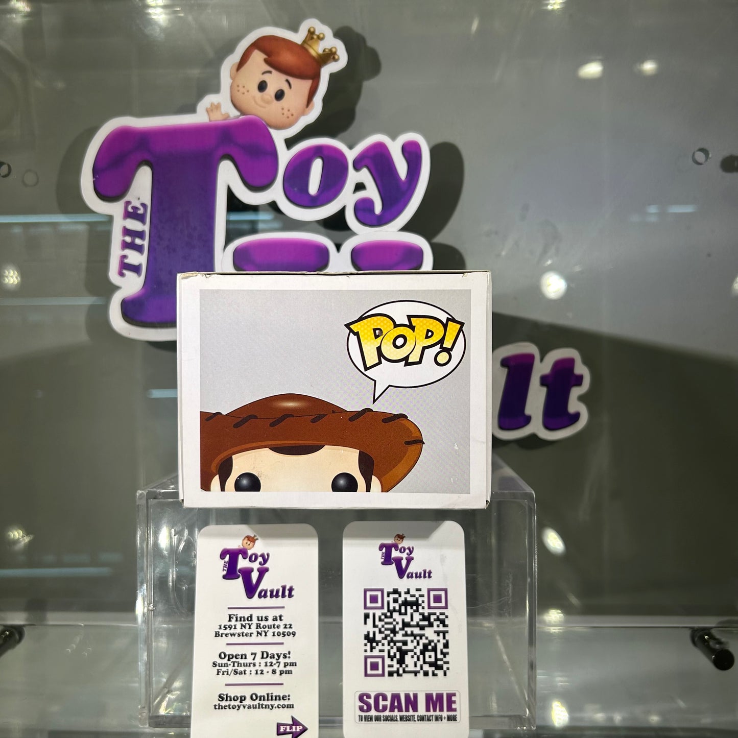 Funko Pop! Disney Toy Story - Woody #01 (Store Logo Double Stamp)