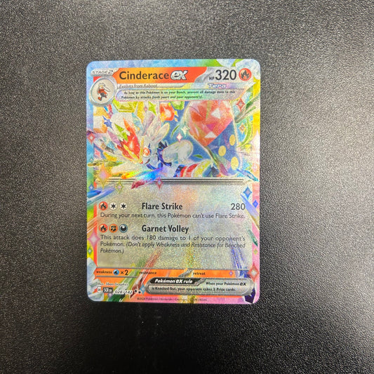 Pokemon TCG Cinderace ex 028/142 Stellar Crown