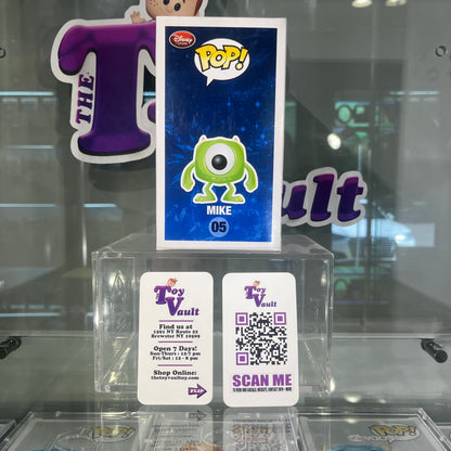 Funko Pop! Disney Monsters Inc - Mike Wazowski #05 (Store Logo) Double Stamp