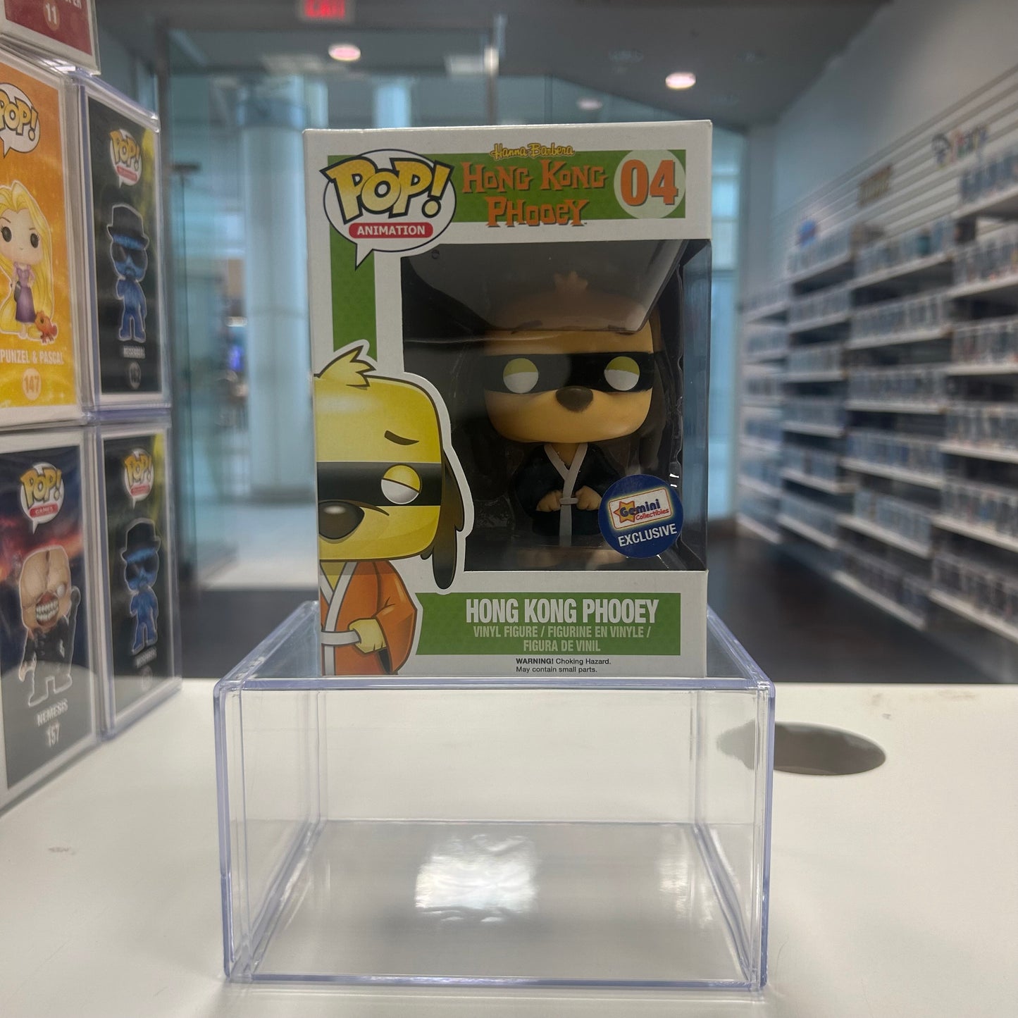 Funko Pop! Television Hanna Barbera - Hong Kong Phooey (Black Suit) #04 Gemini Collectibles Exclusive