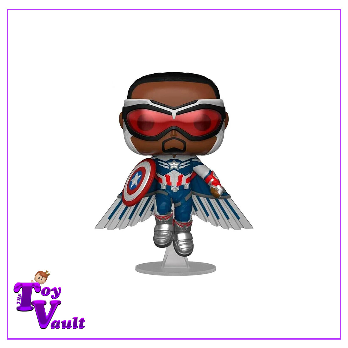 Funko Pop! Marvel The Falcon and Winter Soldier - Captain America #817 Walmart Exclusive