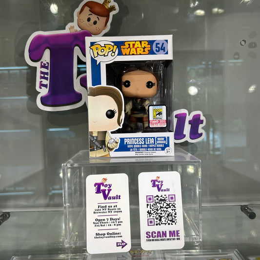 Funko Pop! Star Wars Blue Box - Princess Leia (Boushh) Unmasked #54 2013 San Diego Comic Con Exclusive LE 1008