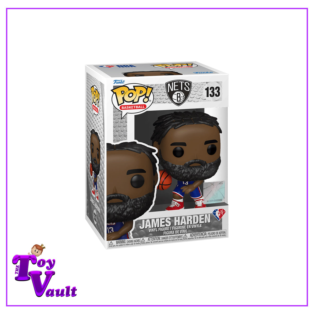 Funko Pop! Sports NBA Basketball - Kevin Durant #134 (Brooklyn Nets)