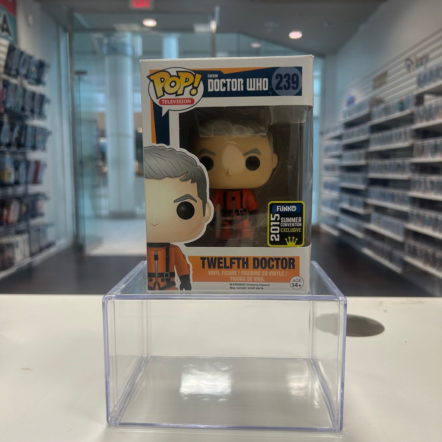 Funko Pop! Television Doctor Who - Twelfth Doctor #239 2015 SDCC Shared Exclusive