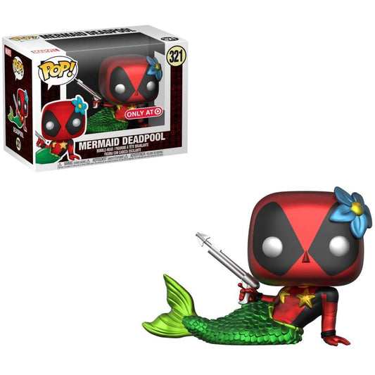 Funko Pop! Marvel Deadpool - Mermaid Deadpool #321 Metallic Target Exclusive