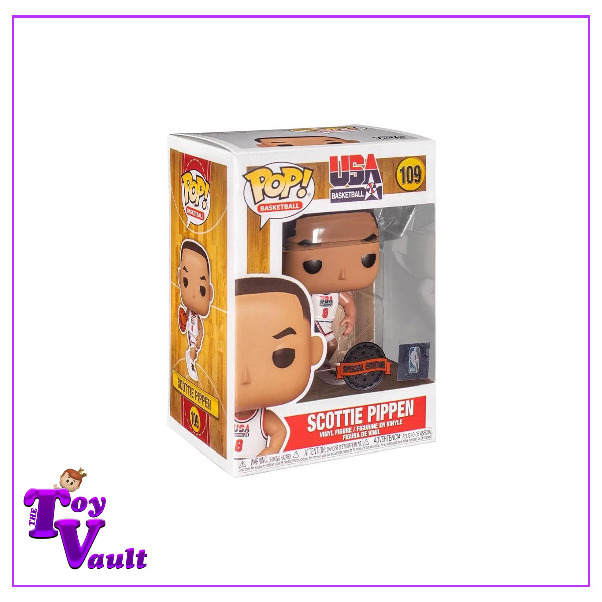 Funko Pop! Sports NBA Basketball - Scottie Pippen #109 Team USA Target Exclusive