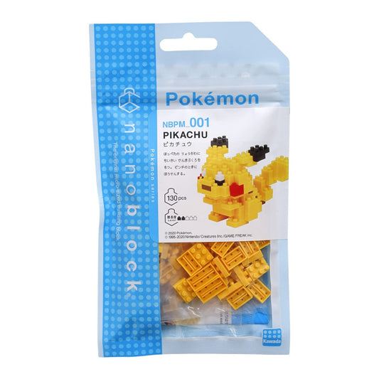 Nanoblocks Games Pokemon - Pikachu Micro Block Building Set