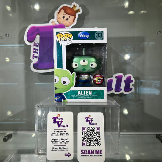 Funko Pop! Disney Toy Story - Alien #33 (Metallic) San Diego Comic Con 2012 Exclusive LE 480