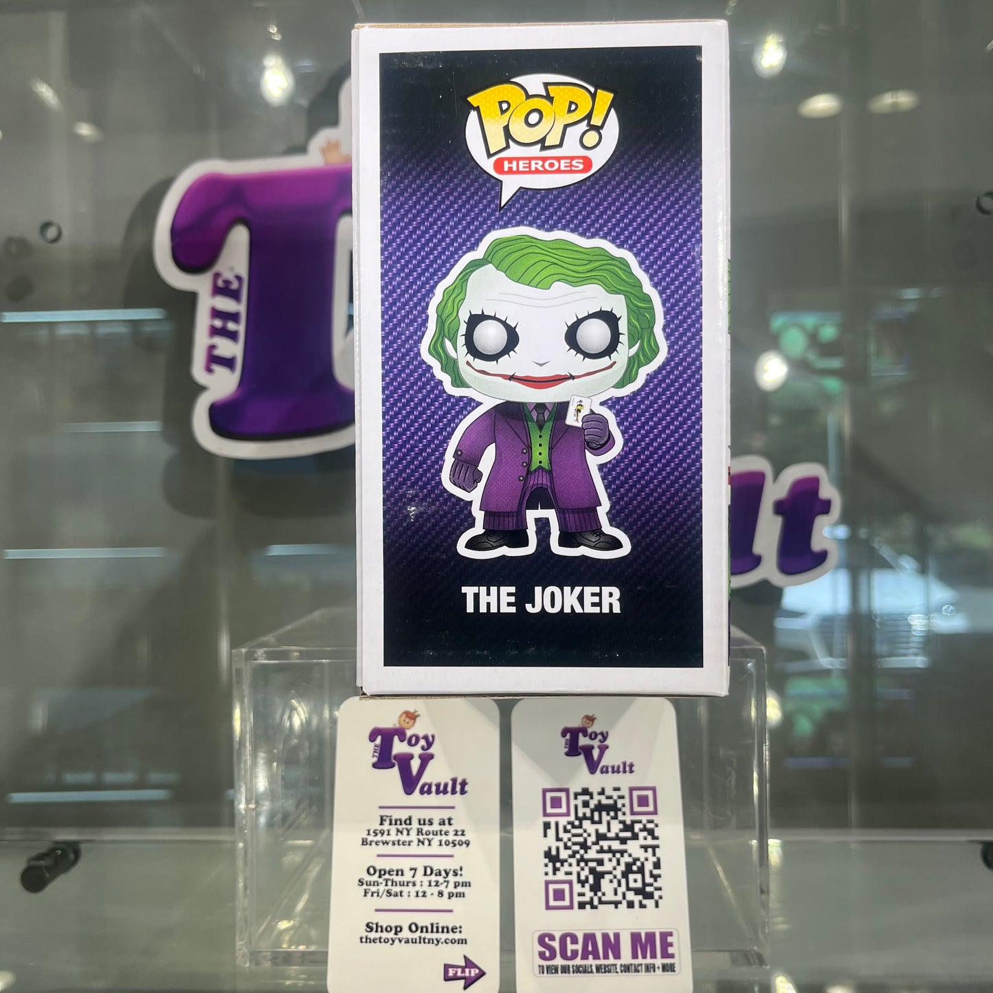 Funko Pop! DC Heroes The Dark Knight Trilogy - Bank Robber Joker (2 Pack) Glow in the Dark Gemini Collectibles Exclusive