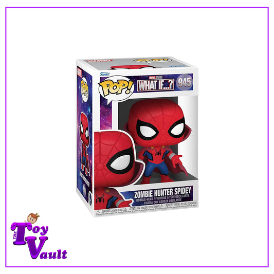 Funko Pop! Marvel What If Spider Man - Zombie Hunter Spidey #945