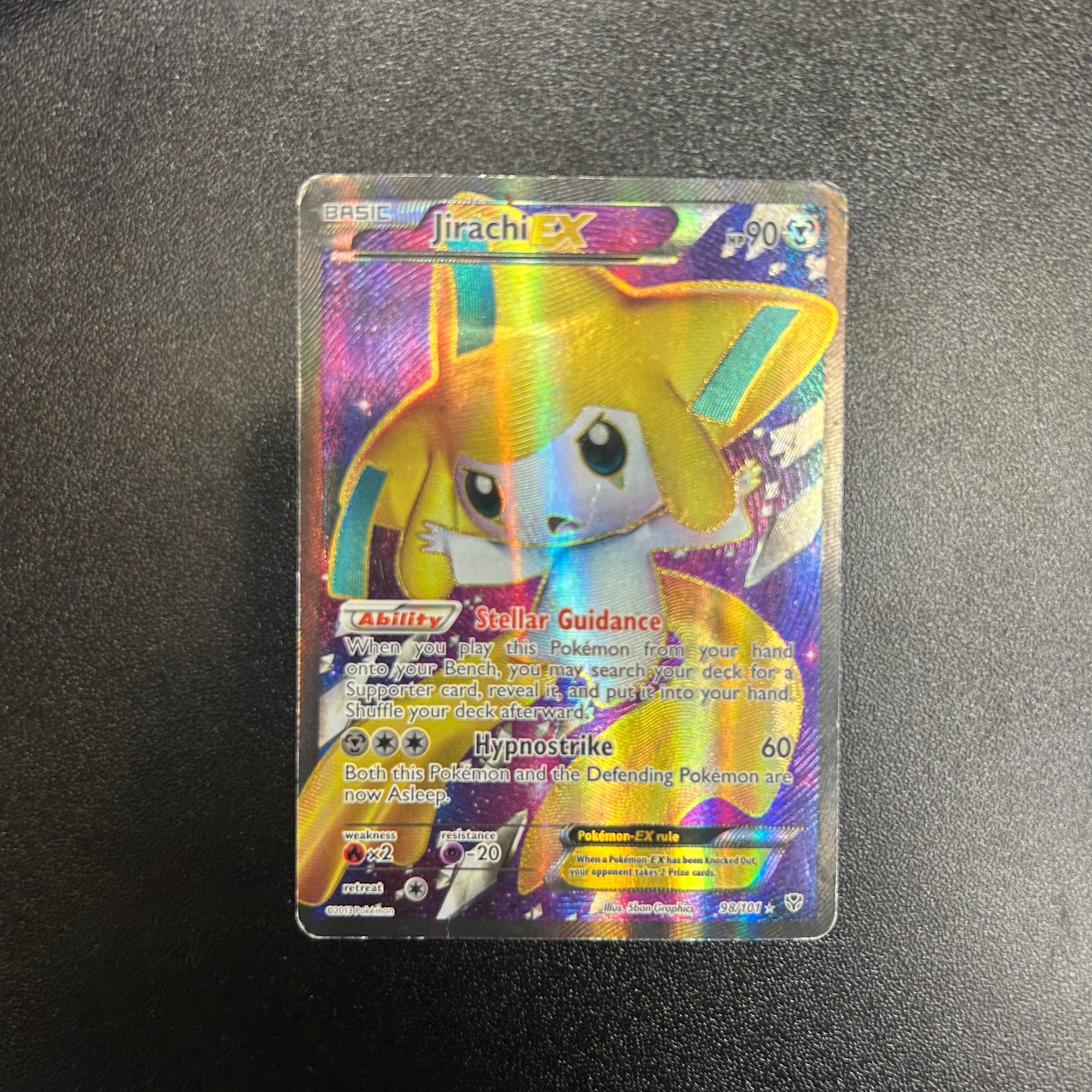 Pokemon TCG Jirachi EX Full Art