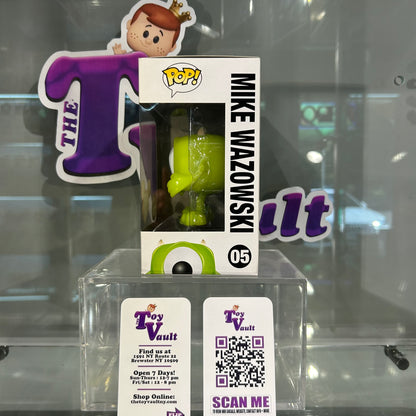 [SOLD 7.12.24] Funko Pop! Disney Monsters Inc - Mike Wazowski #05 Glow in the Dark CHASE 2011 San Diego Comic Con Exclusive LE 480