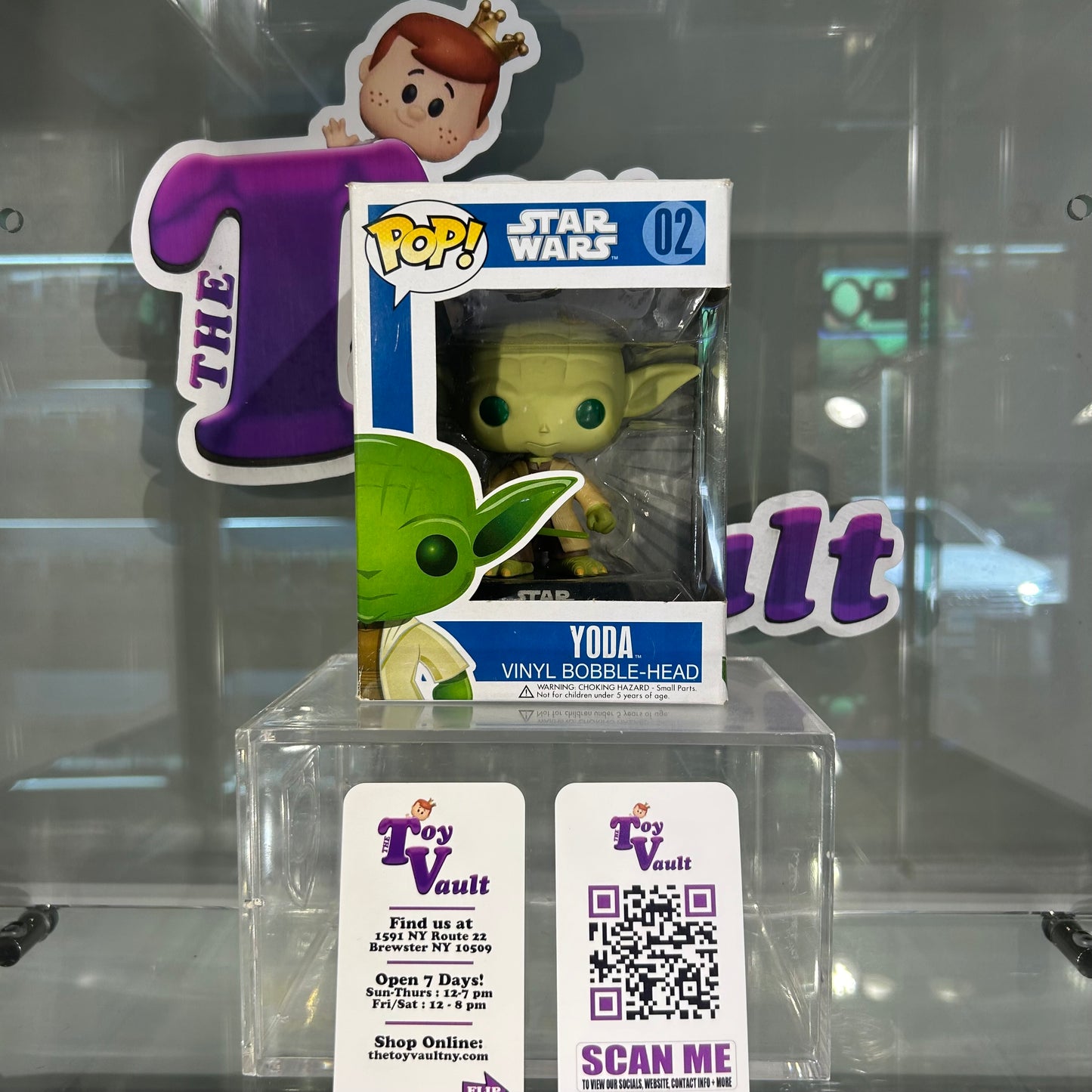 Funko Pop! Star Wars Blue Box - Yoda #02 (Large Font)