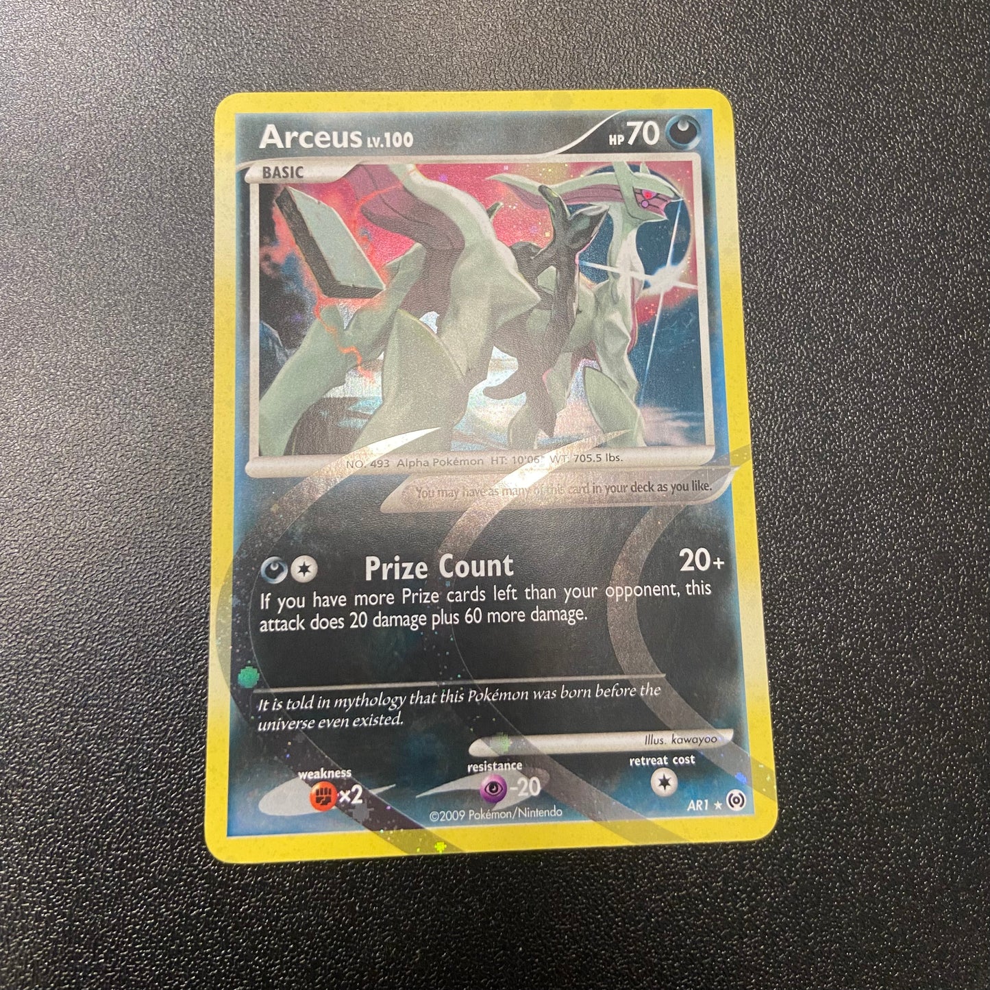 Pokemon TCG Arceus LV.100 AR1 Promo