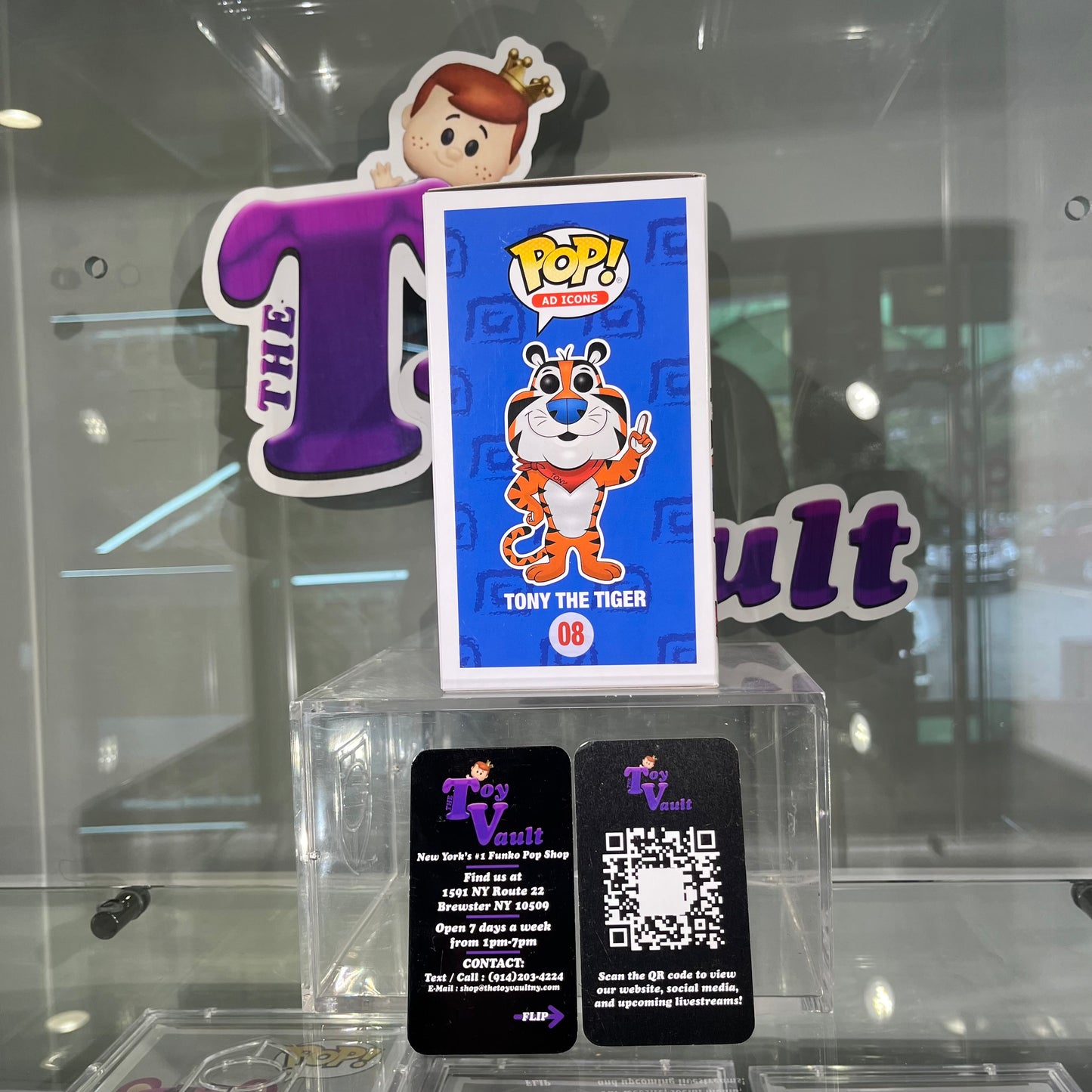 Funko Pop! Icons Frosted Flakes - Tony the Tiger #08 Funko Shop Exclusive LE 3,000