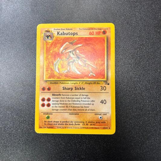 Pokemon TCG Fossil Kabutops 24/62