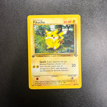 Pokemon TCG Pikachu 1st Edition 60/64 Jungle