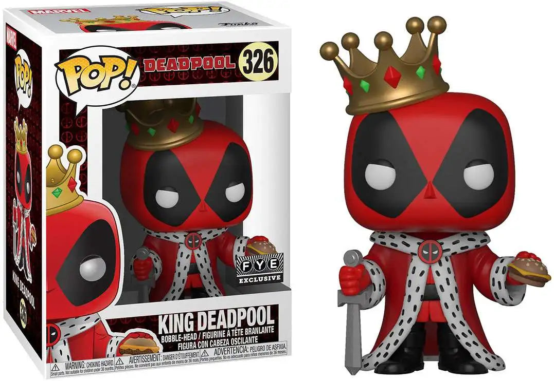 Funko Pop! Marvel Deadpool - King Deadpool #326 FYE Exclusive