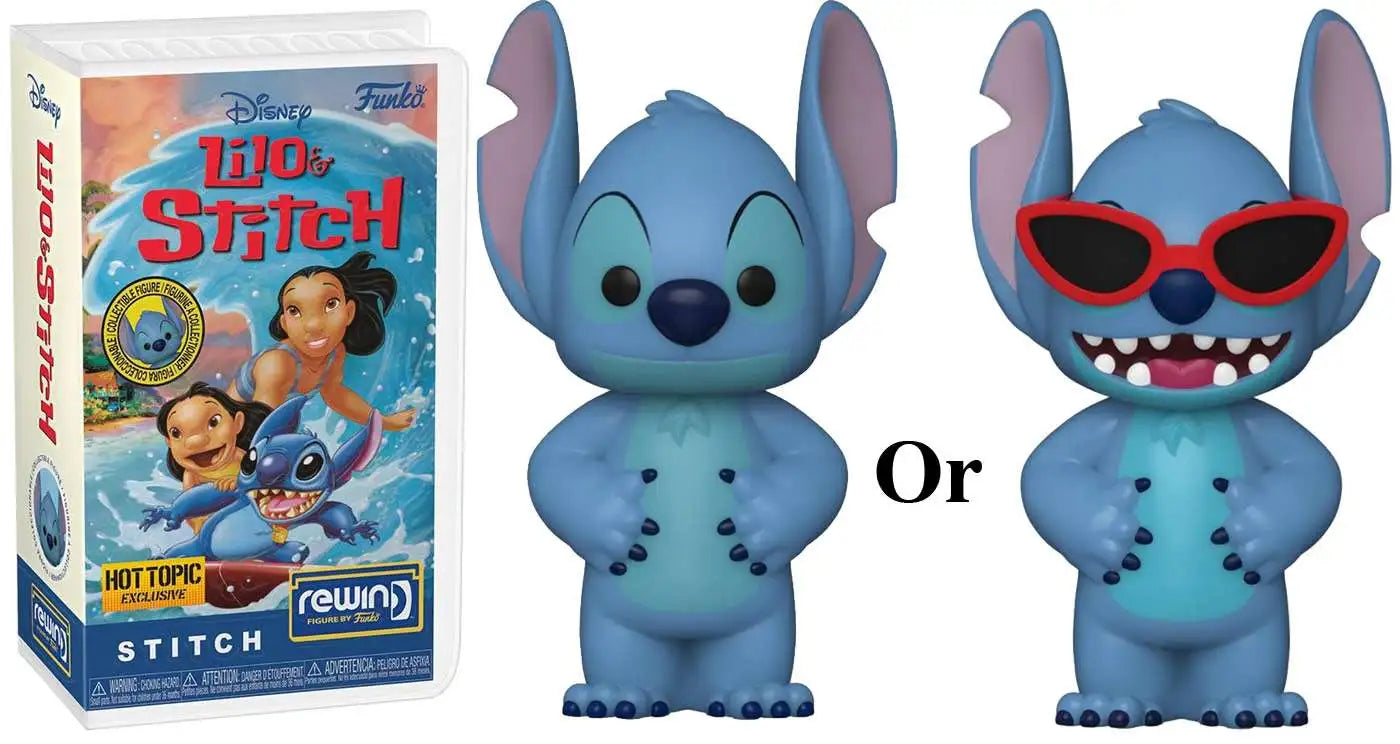 Funko Blockbuster Disney Lilo and Stitch - Stitch Rewind Hot Topic Exclusive