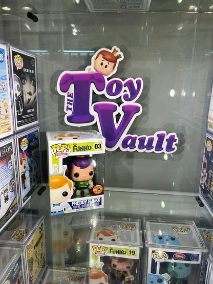 [SOLD 7.12.24] Funko Pop! Icons Disney Toy Story - Freddy Funko as Buzz Lightyear #03 2011 San Diego Comic Con Exclusive LE 125