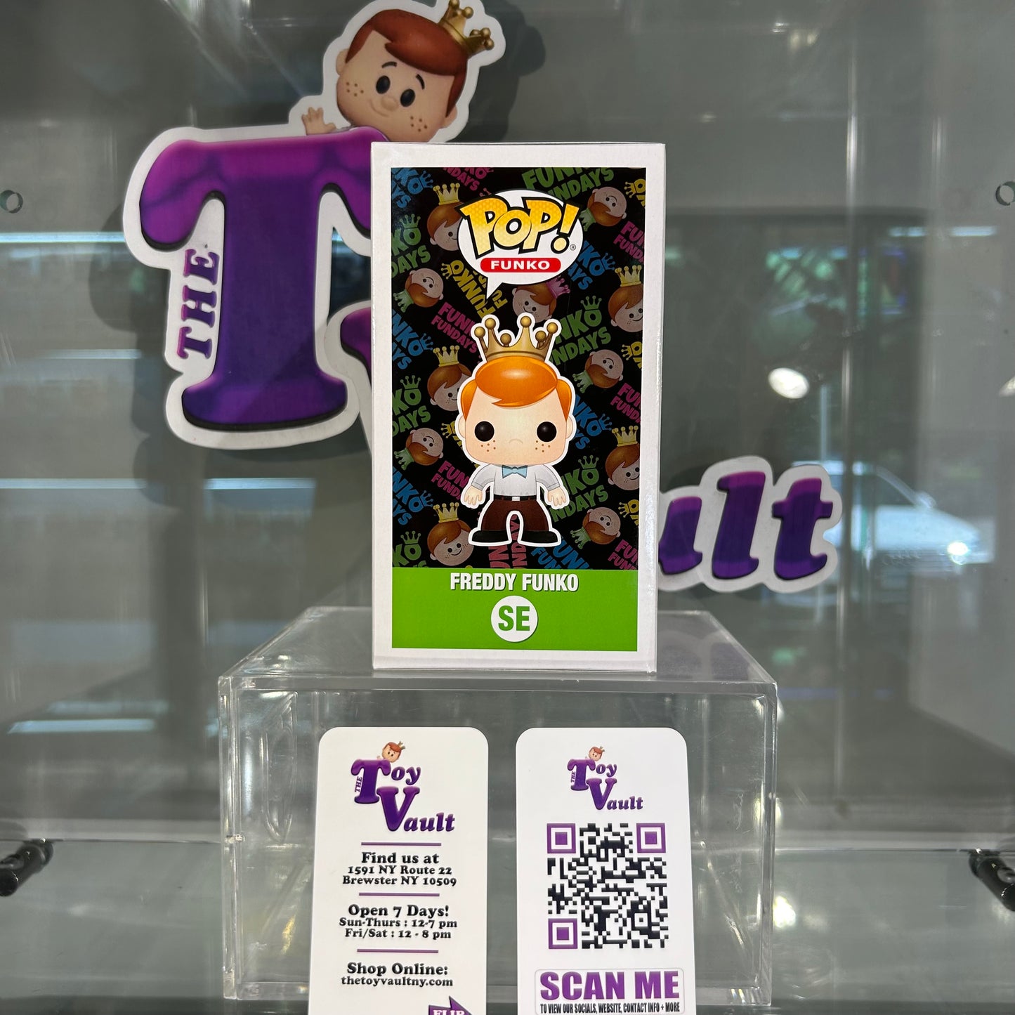 Funko Pop! Icons - Freddy Funko (Green Chrome) SE 2018 San Diego Comic Con Exclusive LE 1000