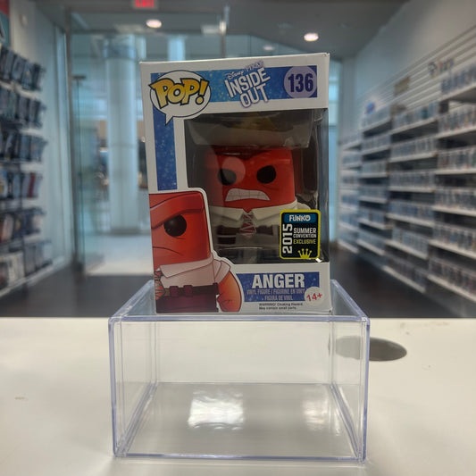 Funko Pop! Disney Inside Out - Anger #136 SDCC Shared Exclusive