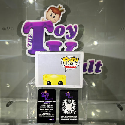 Funko Pop! Television SpongeBob SquarePants - SpongeBob #25 Glow in the Dark Hot Topic Exclusive Signed by Tom Kenny