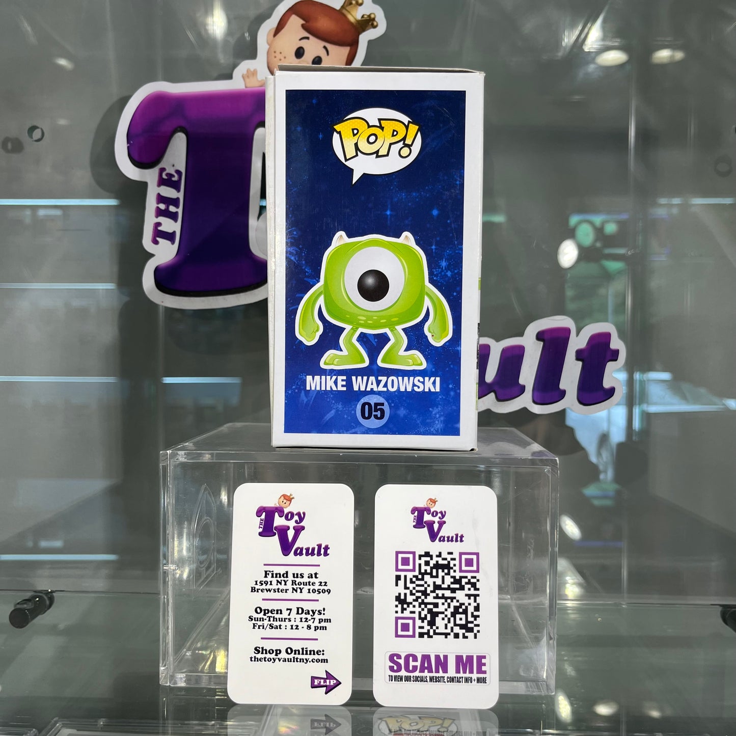 Funko Pop! Disney Monsters Inc - Mike Wazowski #05 (Store Logo)