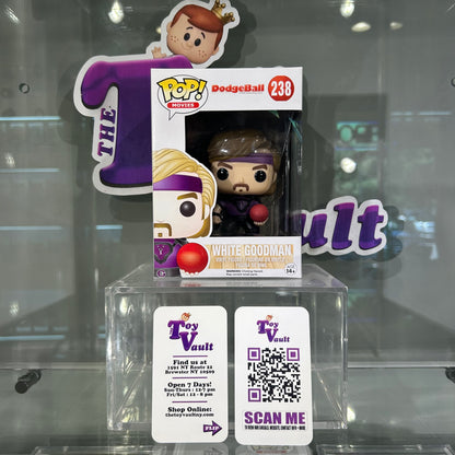 [SOLD 7.23.24] Funko Pop! Movies Dodgeball - White Goodman #238