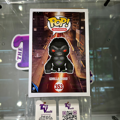 [SOLD 7.28.24] Funko Pop! DC Heroes The Flash - Gorilla Grodd #353 (6 Inch) 2016 San Diego Comic Con Exclusive