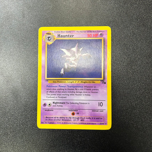 Pokemon TCG Fossil Haunter 21/62