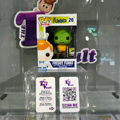 Funko Pop! Icons Television Teenage Mutant Ninja Turtles - Freddy Funko as Raphael #26 San Diego Comic Con Exclusive LE 300