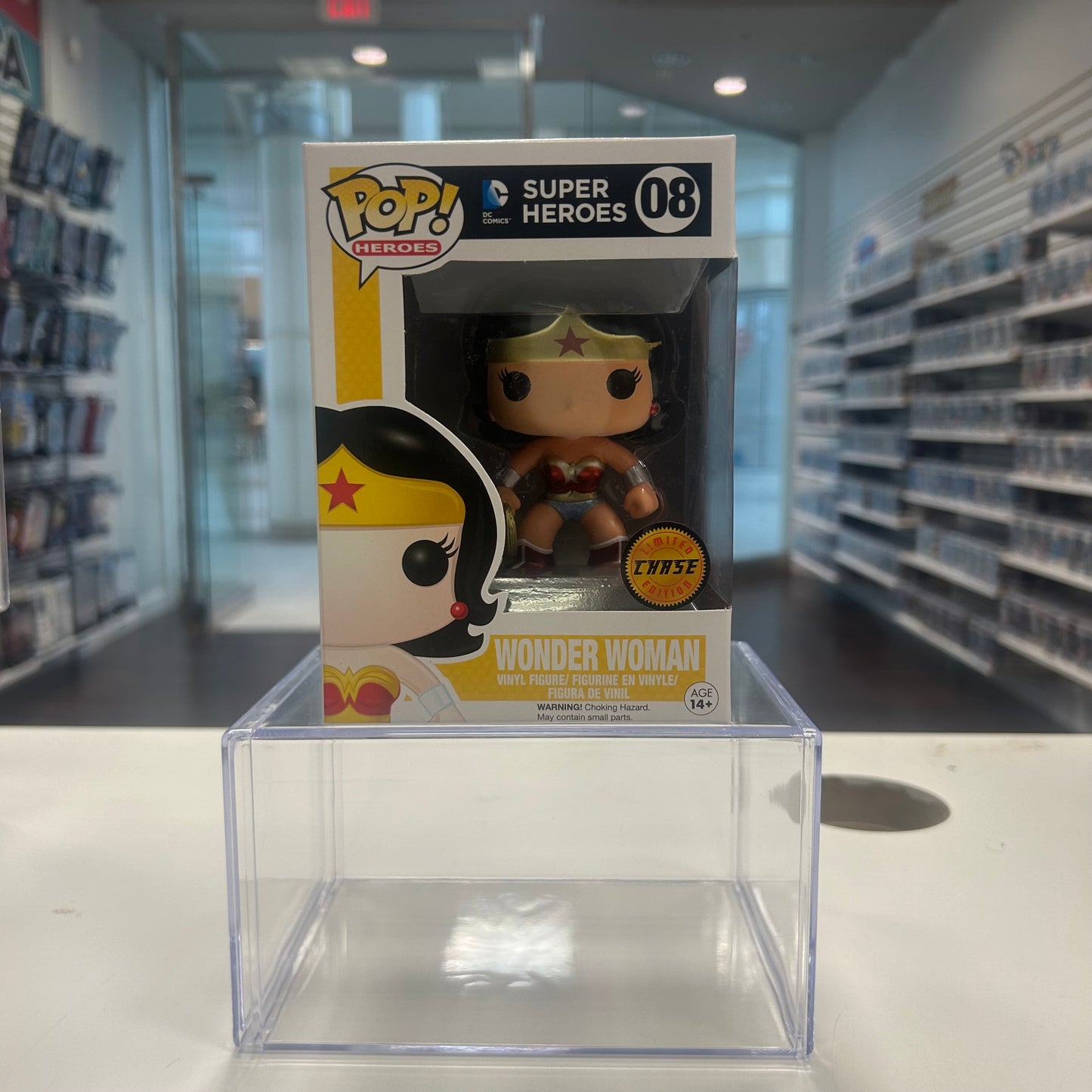 Funko Pop! DC Heroes Universe - Wonder Woman #08 Metallic Chase