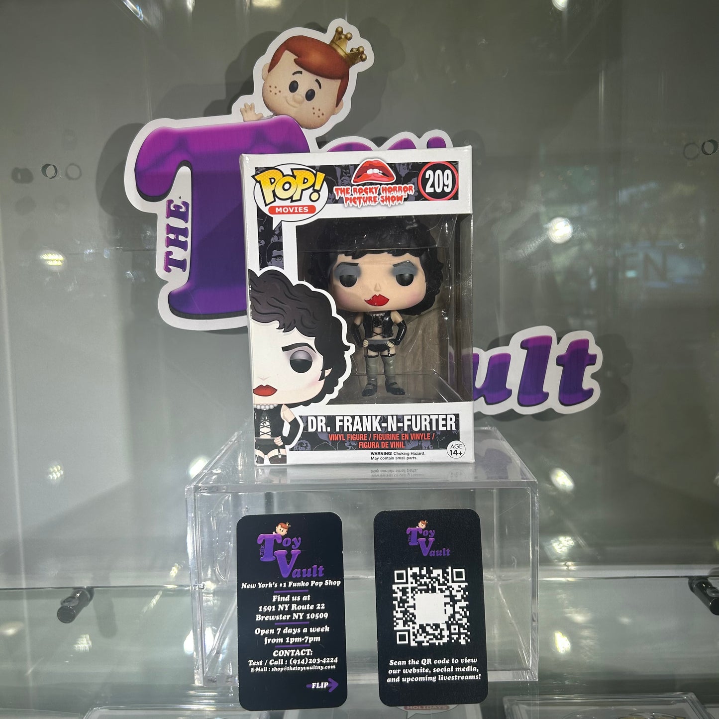 [SOLD 5.27.24] Funko Pop! Horror Rocky Horror Picture Show - Dr. Frank-n-Furter #209