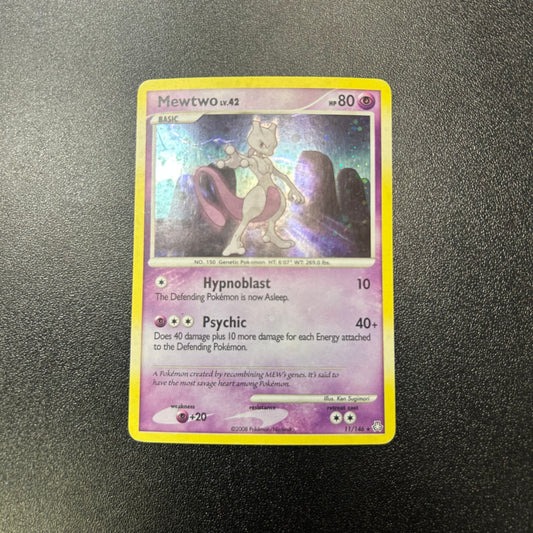 Pokemon TCG Mewtwo LV 42 Holofoil 11/146