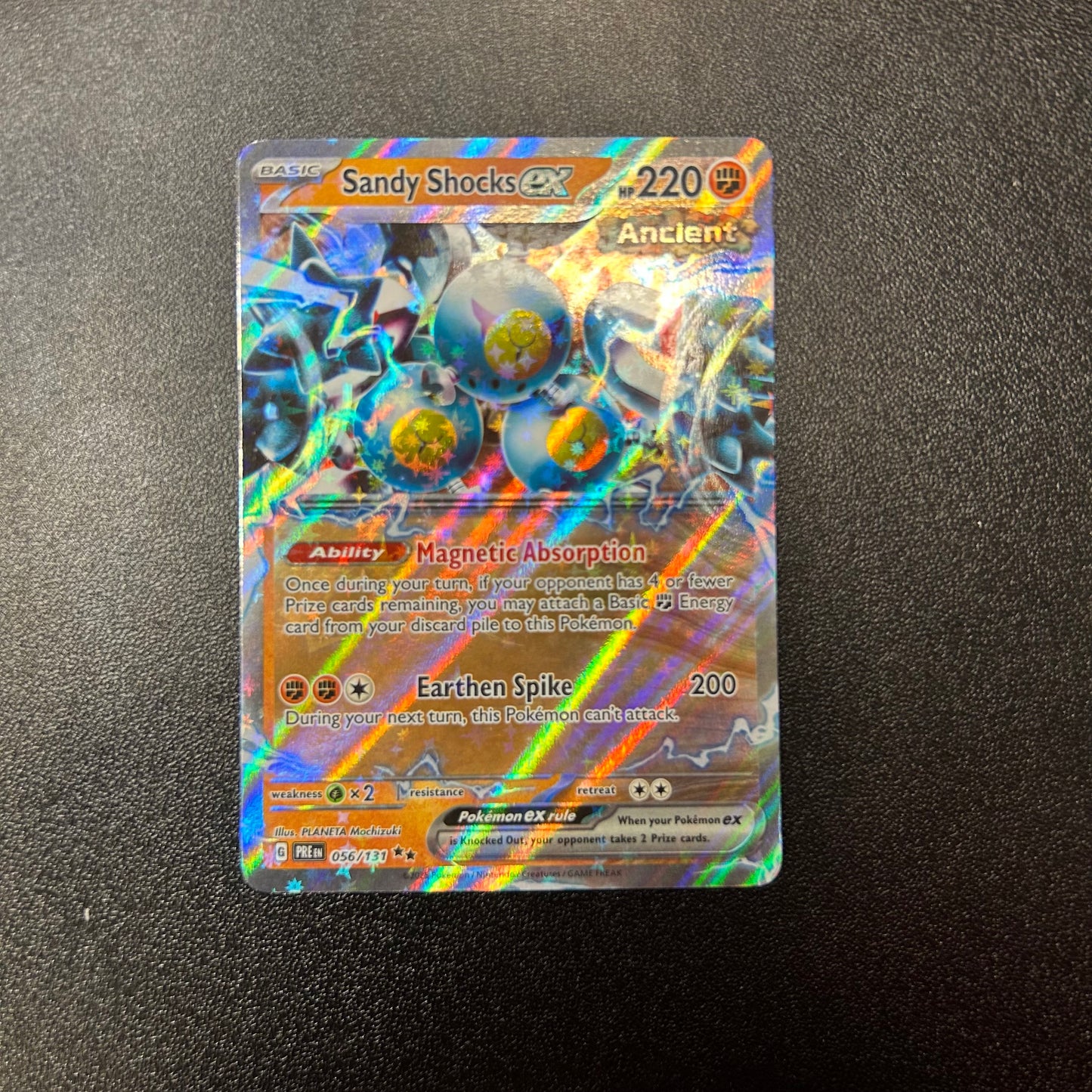 Pokemon TCG Prismatic Evolutions Sandy Shocks ex 056/131