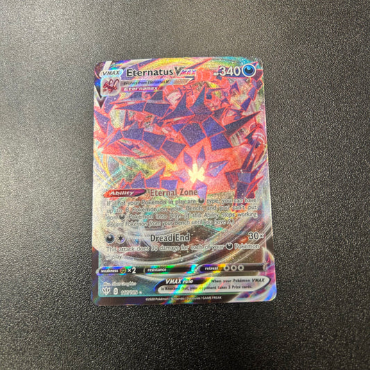 Pokemon TCG Eternatus VMAX Full Art 117/189