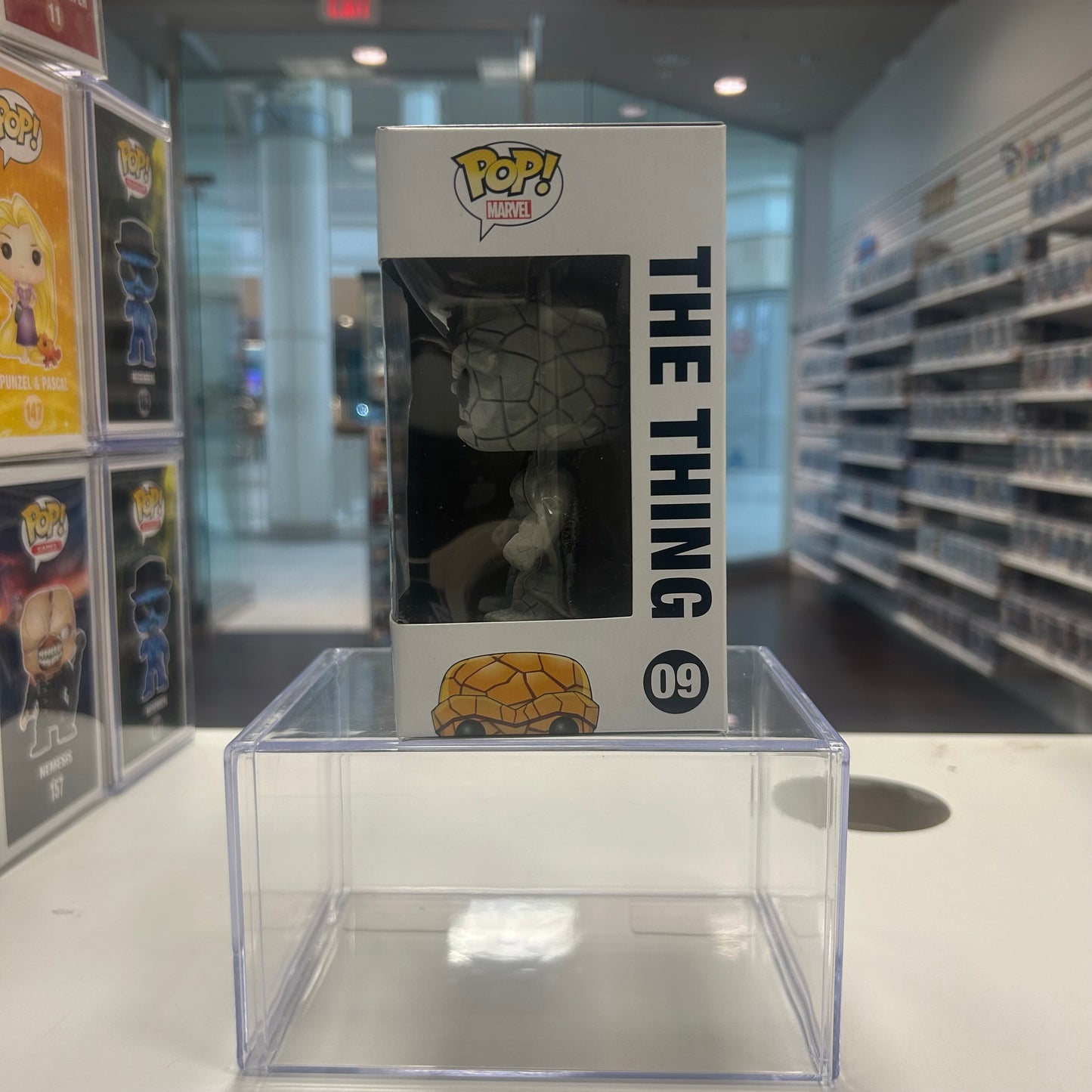 Funko Pop! Marvel Fantastic Four - The Thing #09 Greyscale Gemini Collectibles Exclusive