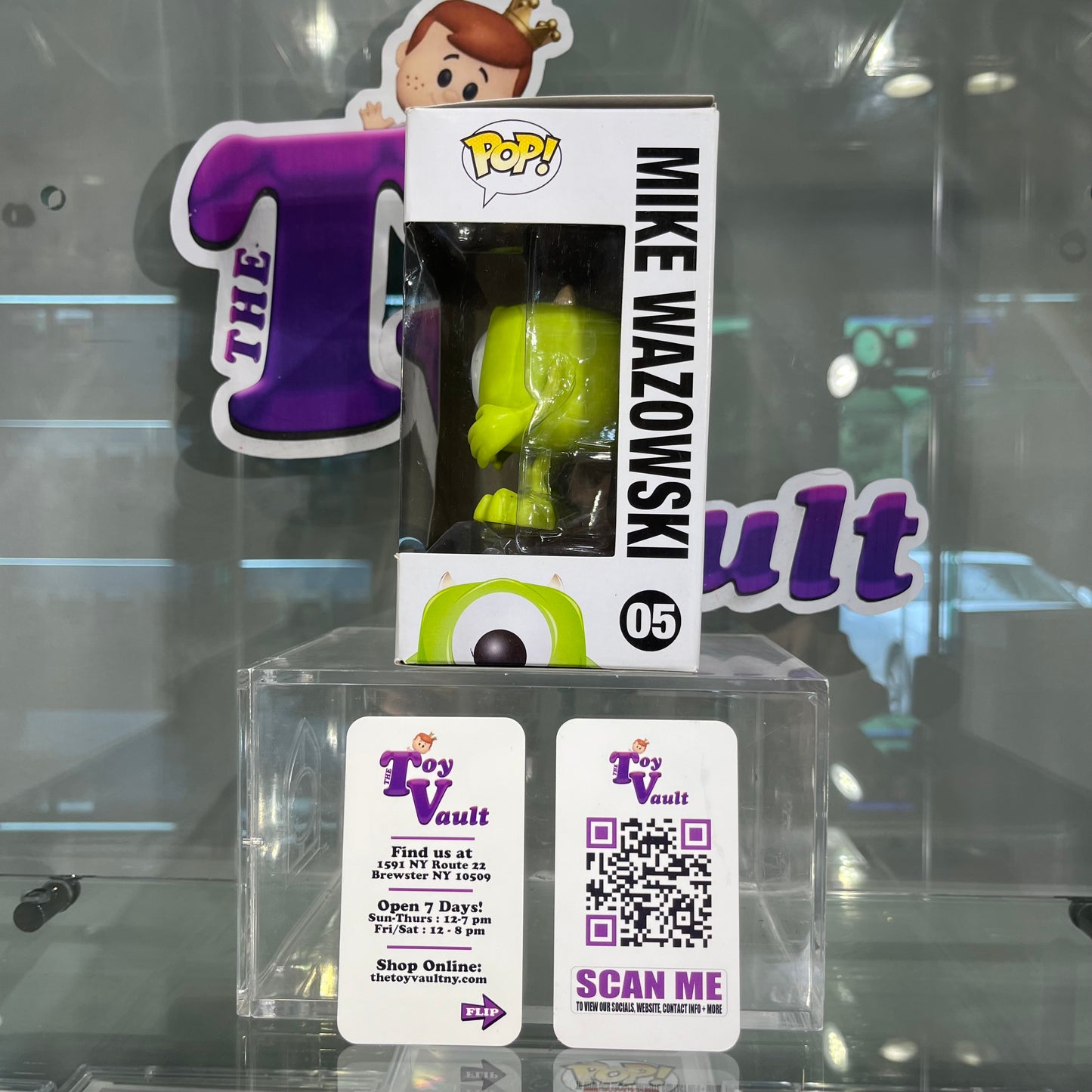 Funko Pop! Disney Monsters Inc - Mike Wazowski #05 (Store Logo)