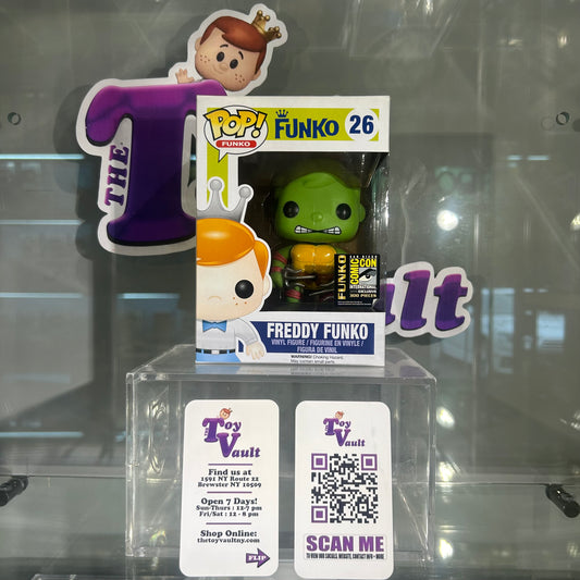 Funko Pop! Icons Television Teenage Mutant Ninja Turtles - Freddy Funko as Raphael #26 2014 San Diego Comic Con Exclusive LE 300