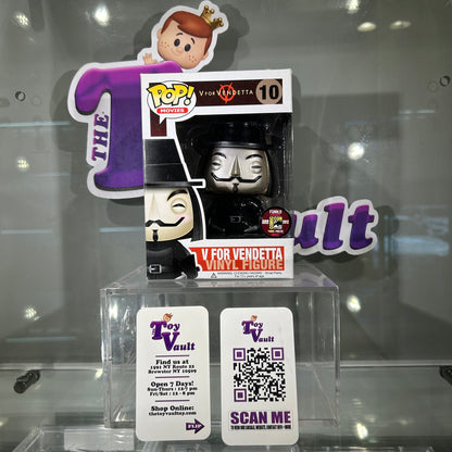 Funko Pop! Movies V for Vendetta - V for Vendetta #10 (Metallic) 2012 San Diego Comic Con Exclusive LE 480