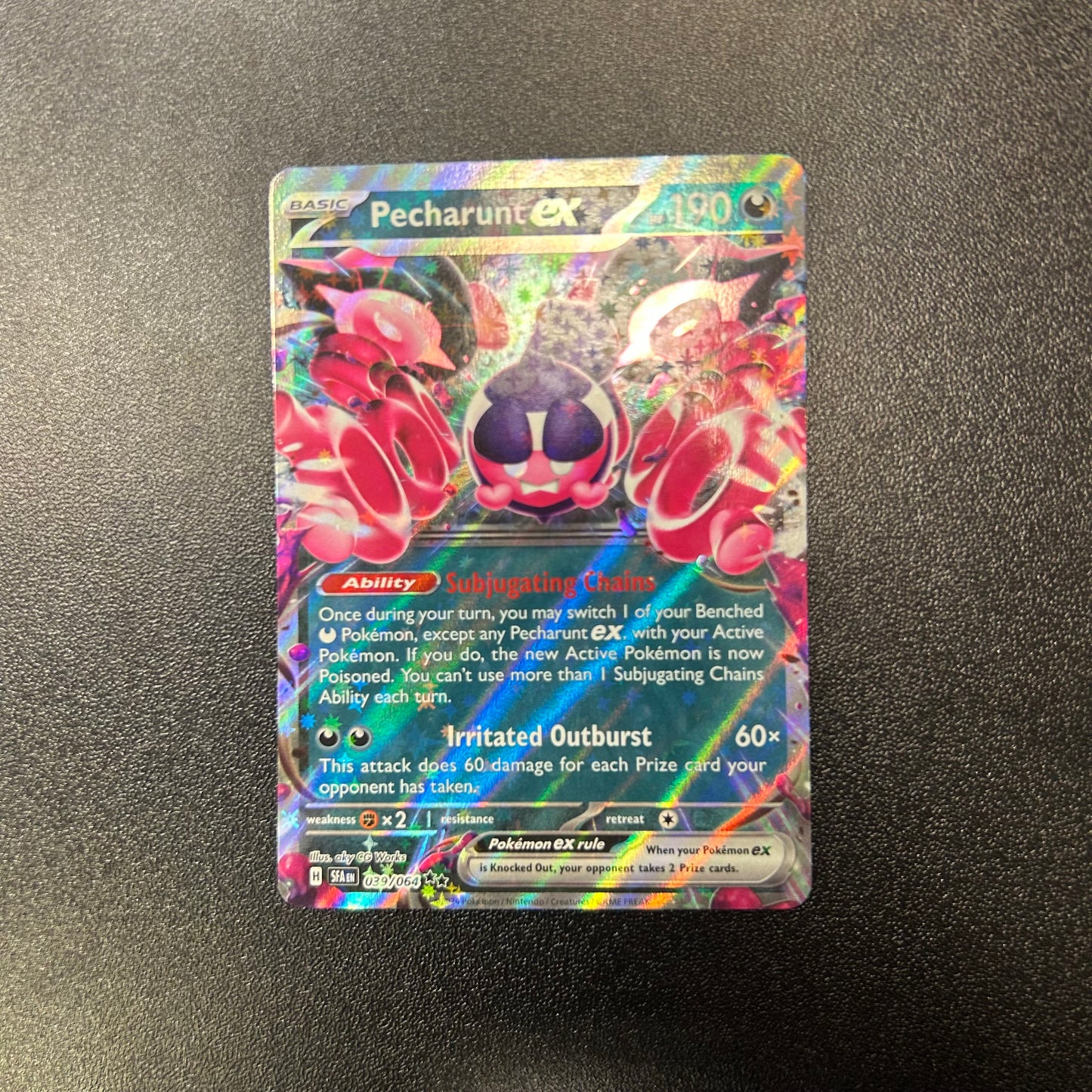 Pokemon TCG Pecharunt ex 039/064 Shrouded Fable