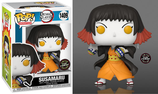 Funko Pop! Animation Demon Slayer - Susamaru #1409 Glow in the Dark CHASE