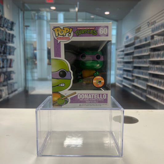 Funko Pop! Television Teenage Mutant Ninja Turtles - Donatello #60 Metallic 2013 San Diego Comic Con Exclusive LE 1008