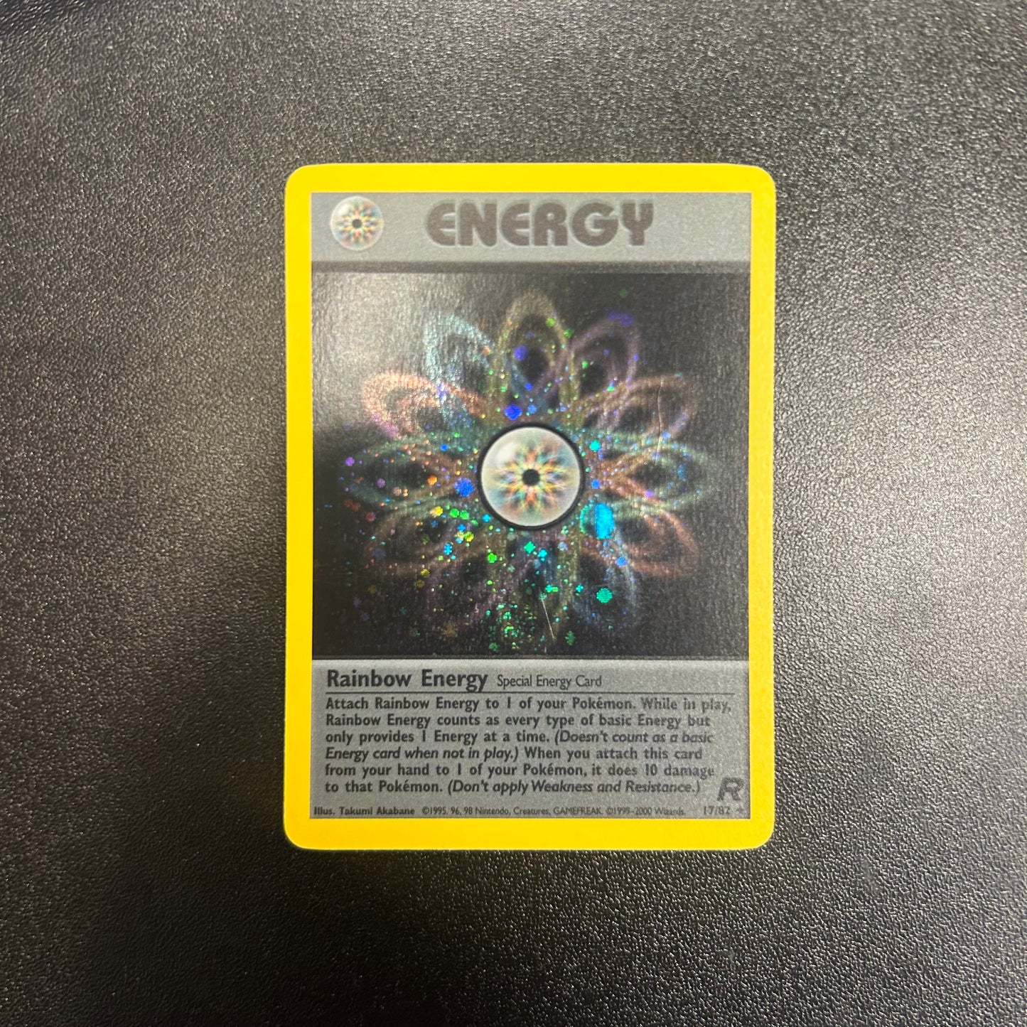 Pokemon TCG Rainbow Energy 17/82 Holofoil Rocket