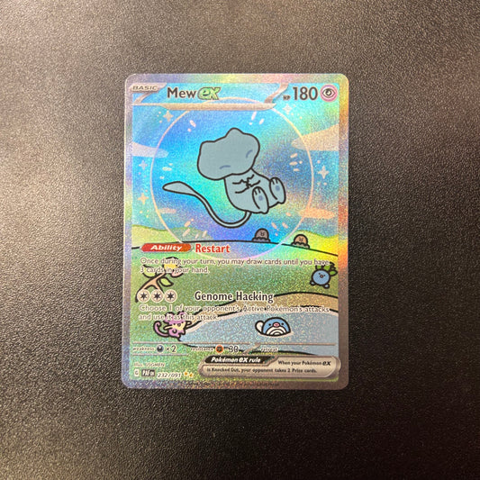 Pokemon TCG Bubble Mew Shiny Full Art 232/091