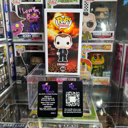 Funko Pop! Television Supernatural - Crowley #200 Bloody 2015 Convention Exclusive