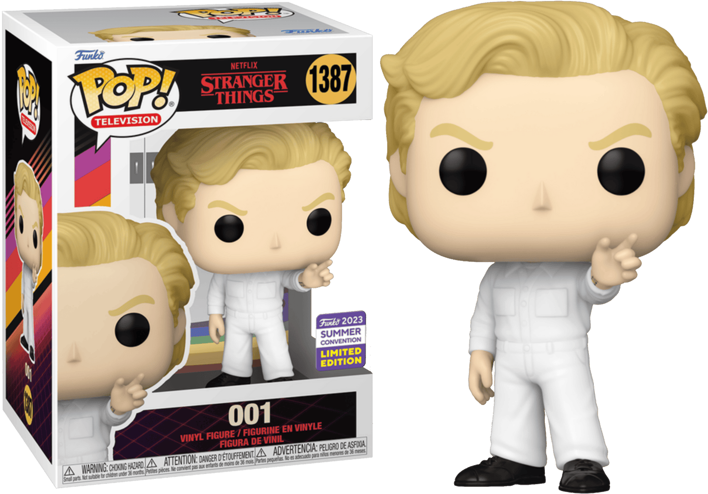 Funko Pop! Television Stranger Things - Henry (001) #1387 SDCC 2023 Shared Exclusive