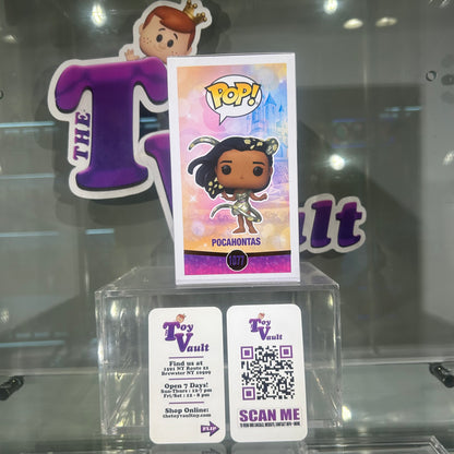 Funko Pop! Disney Princess - Pocahontas #1077 Funko Shop Exclusive with Pin Signed by Judy Kuhn